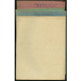 3 cahiers de devoirs. Année scolaire 1919-1920