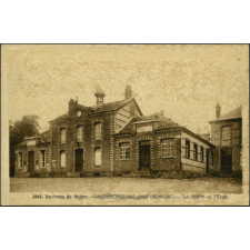 Environs de Bolbec, Gruchet-Le-Valasse : La Mairie et l'Ecole