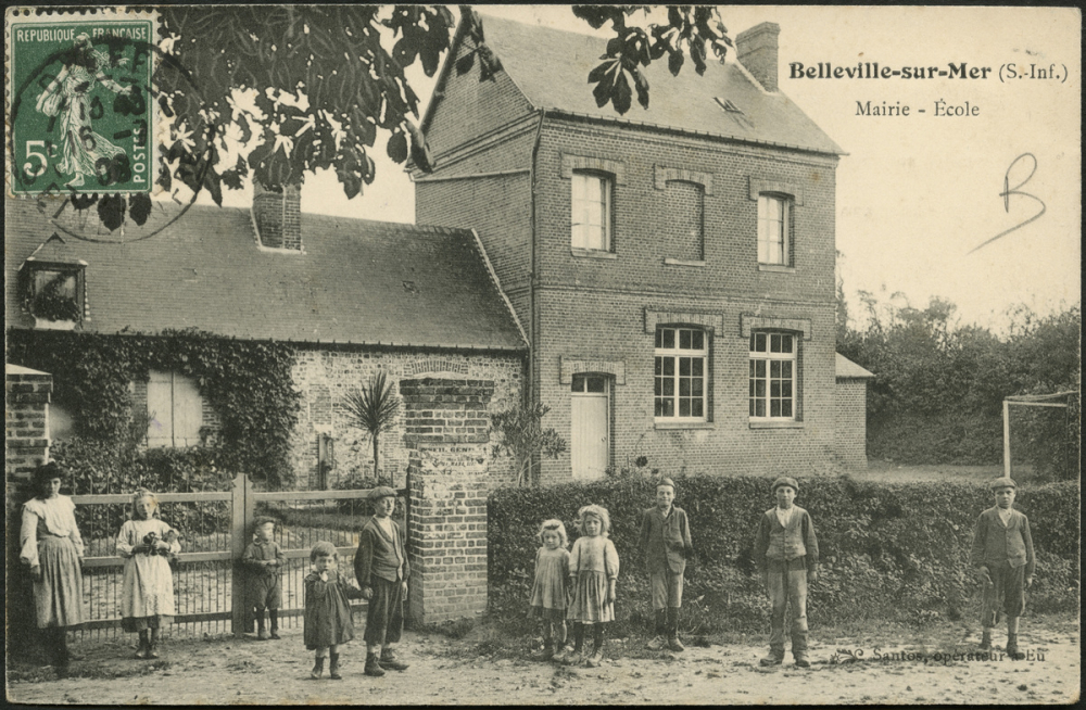 Belleville-sur-Mer : Mairie - Ecole