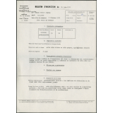 Bulletin d'inspection du 26 juin 1973