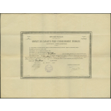 Brevet de capacité pour l'enseignement primaire de Louise Marguerite Tallon (institutrice - brevet élémentaire)