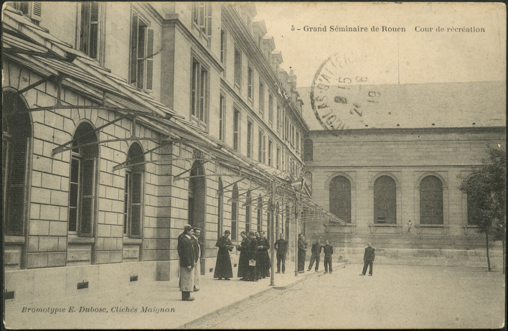 Grand Séminaire de Rouen : Cour de récréation