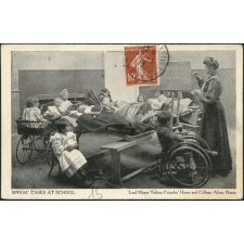 Spinal Cases At School : Lord Mayor Treloar Cripples' Home and College, Alton, Hants