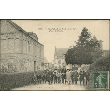 Vatteville-la-Rue : Place de l'Eglise