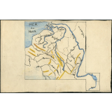 Carte des cours d'eau entre Seine et Rhin. Lycée Jeanne d'Arc à Rouen