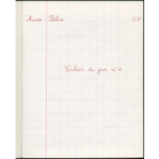 Cahier du jour 2