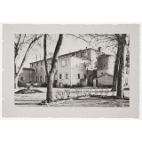 CREPS d'Aix-en-Provence : le bâtiment central (face nord)