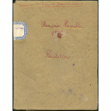 Cahier de récitations. Lycée Jeanne d'Arc de Rouen