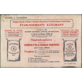 Buvard : établissements Kuhlmann.