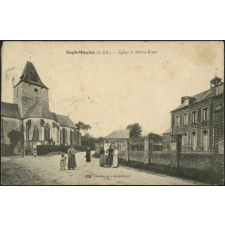 Sept-Meules : Eglise et Mairie-Ecole