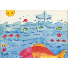 Les petits poissons dans l'eau