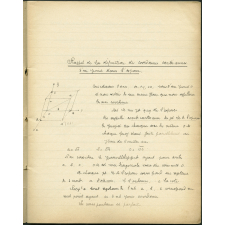 Cahier de mathématiques. Tome I