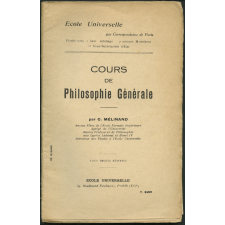Cours de philosophie générale