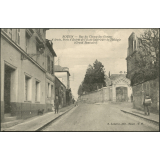 Rouen : Rue du Champ-des-Oiseaux - A droite, Porte d'Entrée de l'Ecole Supérieure de Théologie (Grand Séminaire)