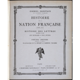 Histoire de la nation française. Tome XIII: histoire des lettres. Deuxième volume: (de Ronsard à nos jours)