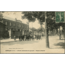 Canteleu : L'Ecole communale de garçons - Route de Duclair