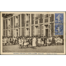 Criel-sur-Mer : Colonie Scolaire, Groupe de Colons