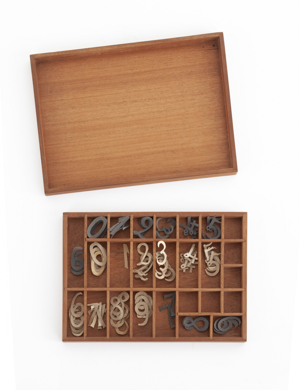 Chiffres rugueux : Matériel Montessori