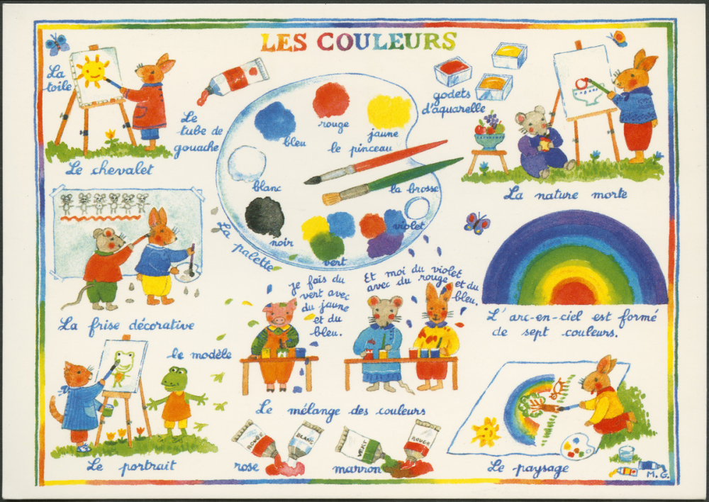 Les petits artistes / Les couleurs