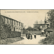 St-Jacques-sur-Darnétal : La Mairie et les Ecoles