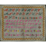 Abécédaire de Juliette Dupuis, 7 ans