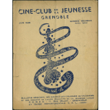 Brochure du Ciné-Club de la jeunesse de Grenoble