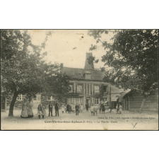 Canville-les-deux-Eglises : La Mairie - Ecole