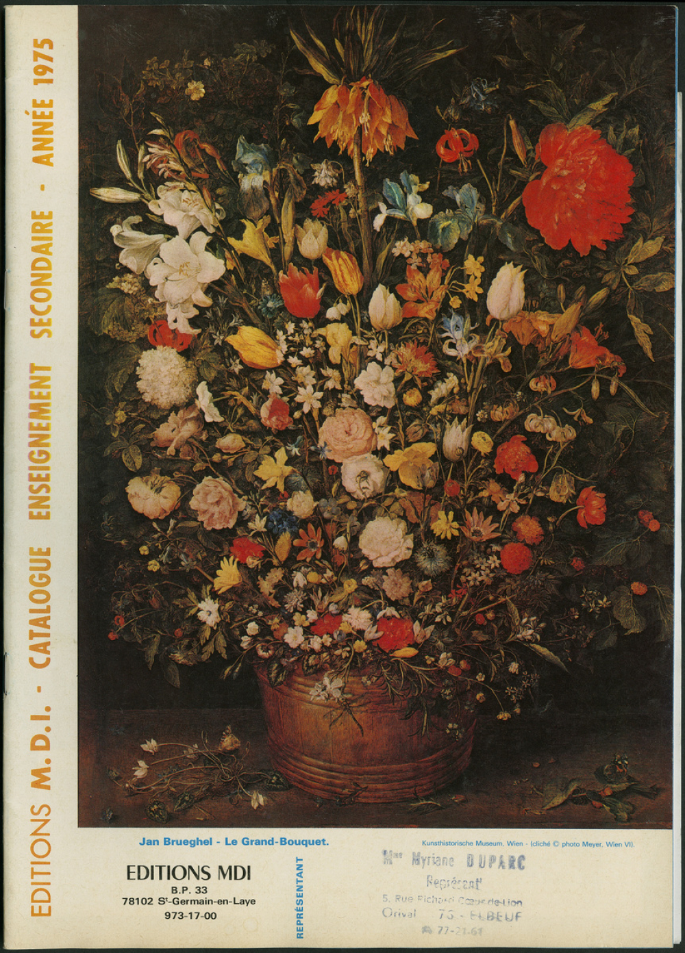 Éditions M.D.I. : catalogue enseignement secondaire, année 1975