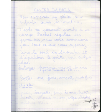 Cahier de liaison