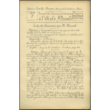 Journal des examens d'admission à l'Ecole Navale. Suite des examens par M. Bérard. 1899, partie F