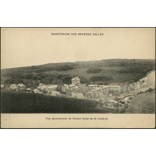 Sanatorium Marin des Grandes-Dalles : Vue panoramique du Coteau boisé de 20 hectares