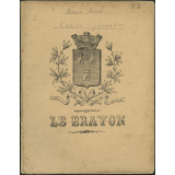 Cahier journalier. Année scolaire 1917-1918