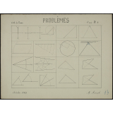 Feuille de figures géométriques
