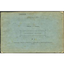 Cahier d'écriture