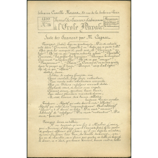 Journal des examens d'admission à l'Ecole Navale. Suite des examens par M. Cagnal. 1899, n°14