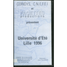 Université des psychologues scolaires, Lille, juillet 1996