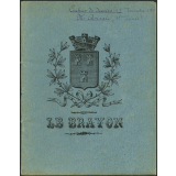 Cahier de devoirs. Année scolaire 1919-1920