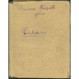Cahier de récitations. Lycée Jeanne d'Arc de Rouen