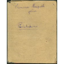 Cahier de récitations. Lycée Jeanne d'Arc de Rouen