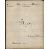 Cahier de physique