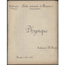 Cahier de physique
