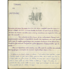 La grande pêche - Réalisation d'un numéro de la Bibliothèque de Travail par la classe de fin d'études de l'école Jules Ferry à Fécamp - Travail du capitaine