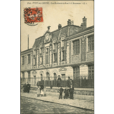 Ivry-sur-Seine : les écoles de la rue J.-J. Rousseau