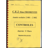 Contrôles janvier - mars