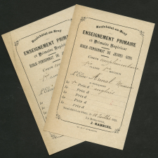 2 ex-præmios. Année scolaire 1920-1921
