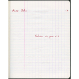 Cahier du jour 3