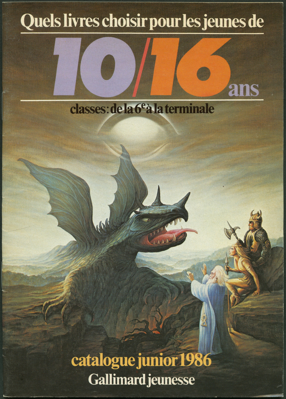 Gallimard jeunesse : catalogue junior 1986