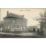 Flamets : Ecole et Mairie