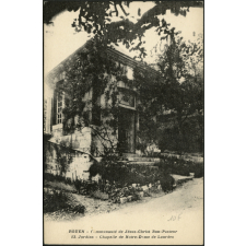 Rouen, Communauté de Jésus-Christ Bon-Pasteur : Jardins - Chapelle de Notre-Dame de Lourdes
