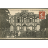 La Feuillie : La Mairie et l'Ecole des Garçons